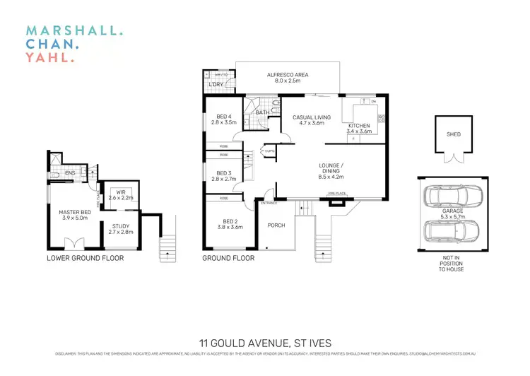 Floorplan of Homely house listing, 11 Gould Avenue, St Ives NSW 2075