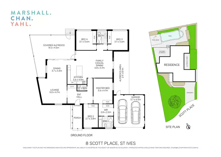 Floorplan of Homely house listing, 8 Scott Place, St Ives NSW 2075