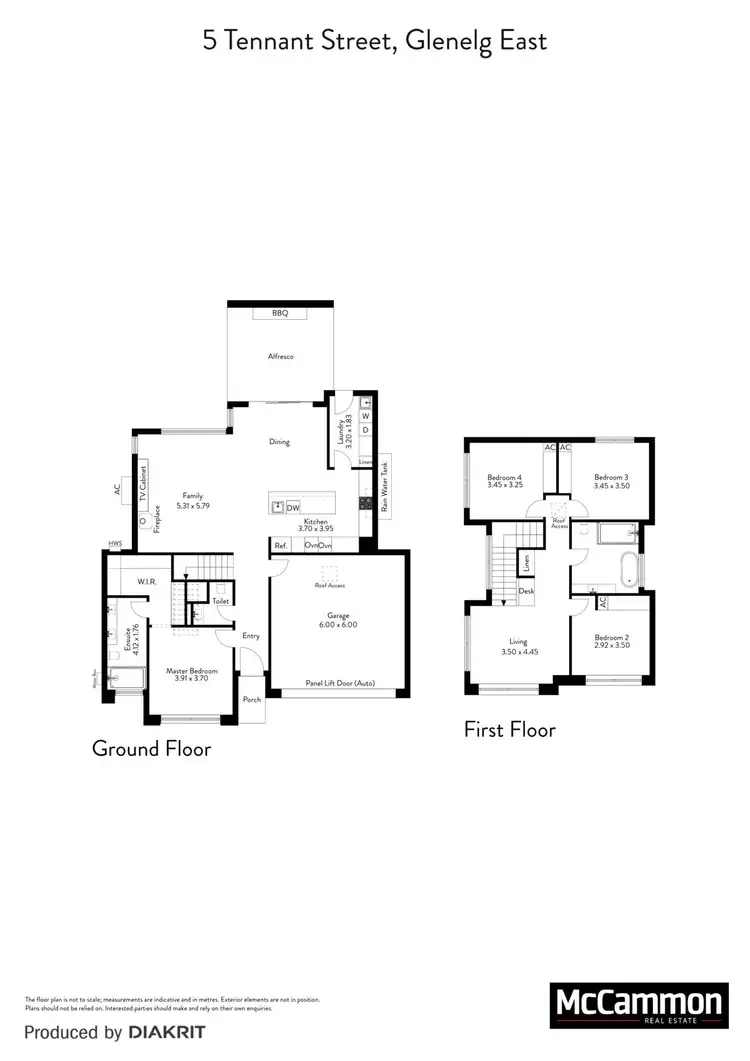 Floorplan of Homely house listing, 5 Tennant Street, Glenelg East SA 5045