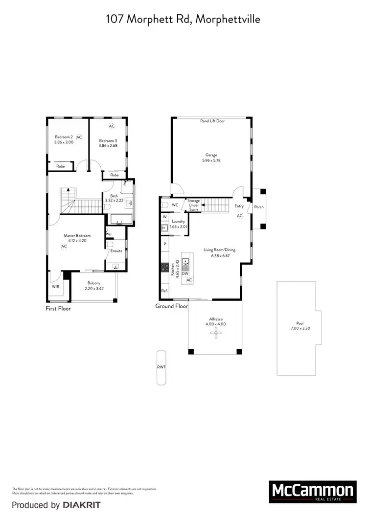 Floorplan of Homely house listing, 107 Morphett Road, Morphettville SA 5043