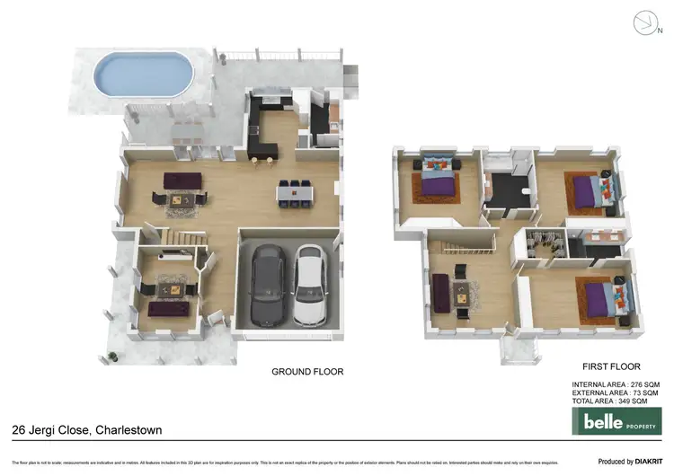 Floorplan of Homely house listing, 26 Jergi Close, Charlestown NSW 2290