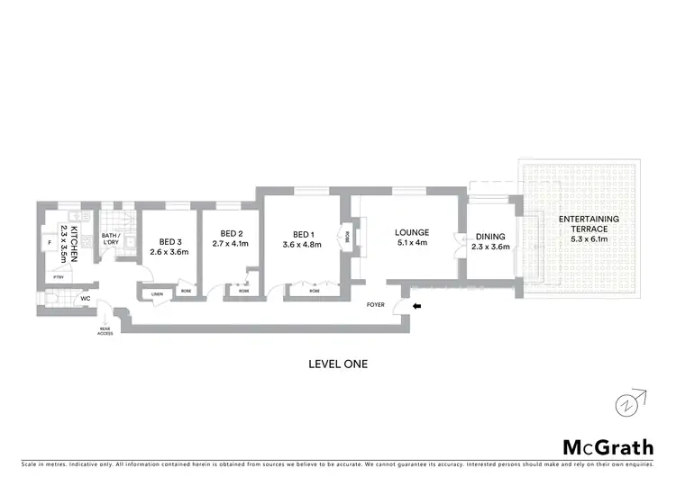 Floorplan of Homely apartment listing, 2/585 New South Head Road, Rose Bay NSW 2029