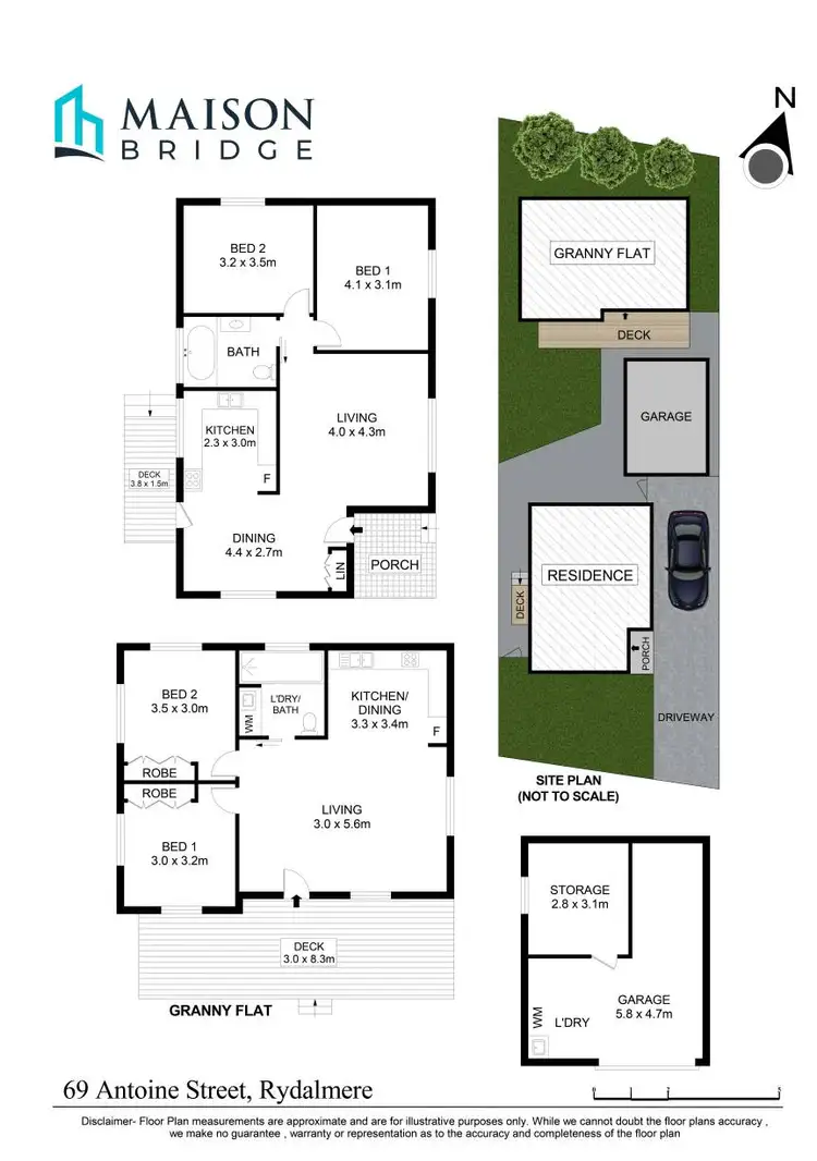 Floorplan of Homely house listing, 69 Antoine Street, Rydalmere NSW 2116