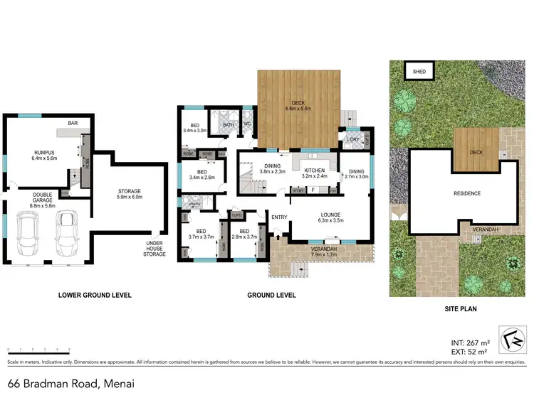 Floorplan of Homely house listing, 66 Bradman Road, Menai NSW 2234