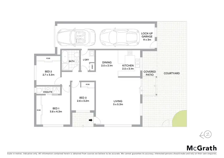 Floorplan of Homely villa listing, 1/14 Tuffy Avenue, Sans Souci NSW 2219