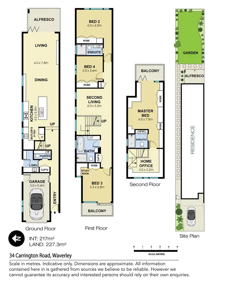 Floorplan of Homely house listing, 34 Carrington Road, Waverley NSW 2024