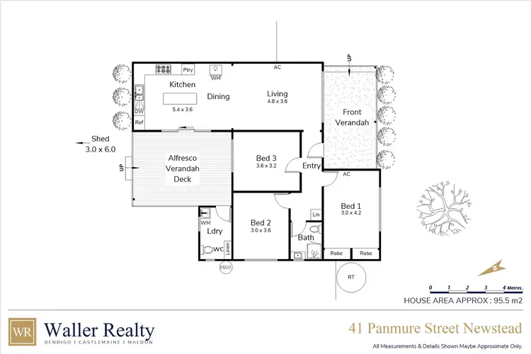 Floorplan of Homely house listing, 41 Panmure Street, Newstead VIC 3462