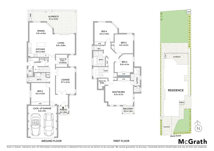 Floorplan of Homely house listing, 38 Meriel Street, Sans Souci NSW 2219
