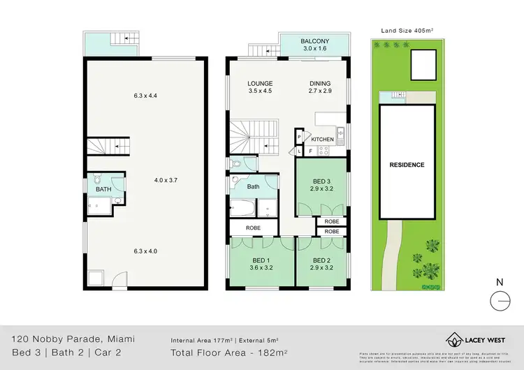 Floorplan of Homely house listing, 120 Nobby Parade, Miami QLD 4220