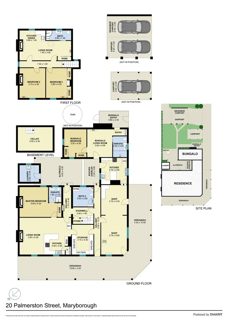 Floorplan of Homely house listing, 20 Palmerston Street, Maryborough VIC 3465