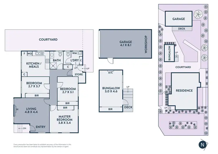 Floorplan of Homely house listing, 11 Ambon Street, Preston VIC 3072