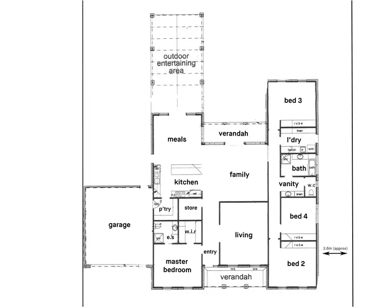 Floorplan of Homely house listing, 16 Carramar Drive, Gol Gol NSW 2738