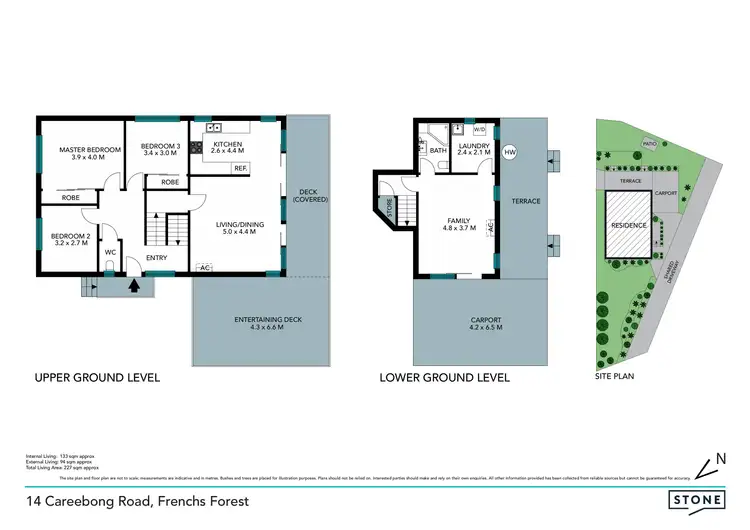 Floorplan of Homely house listing, 14 Careebong Road, Frenchs Forest NSW 2086