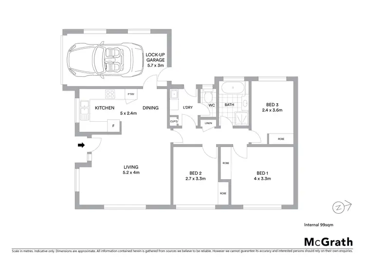 Floorplan of Homely villa listing, 1/272 Farmborough Road, Farmborough Heights NSW 2526