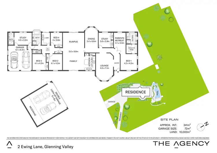 Floorplan of Homely rural property listing, 2 Ewing Lane, Glenning Valley NSW 2261