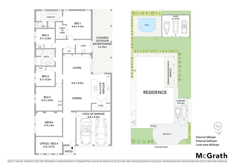 Floorplan of Homely house listing, 109 Yeramba Road, Summerland Point NSW 2259