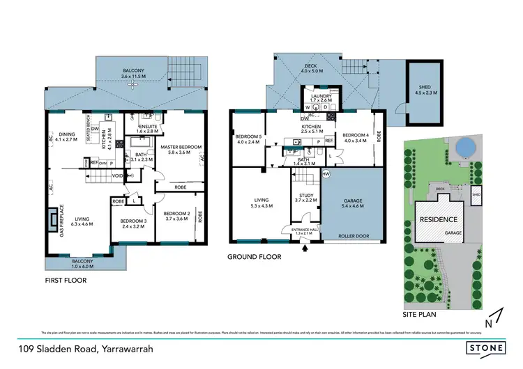 Floorplan of Homely house listing, 109 Sladden Road, Yarrawarrah NSW 2233