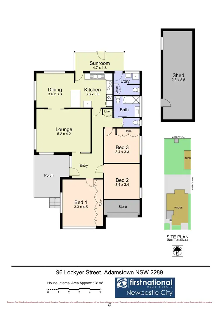 Floorplan of Homely house listing, 96 Lockyer Street, Adamstown NSW 2289
