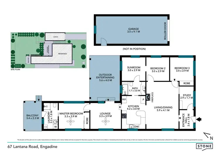 Floorplan of Homely house listing, 67 Lantana Road, Engadine NSW 2233