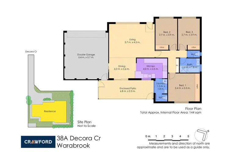 Floorplan of Homely house listing, 38A Decora Crescent, Warabrook NSW 2304