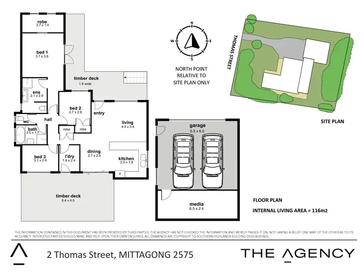 Floorplan of Homely house listing, 2 Thomas Street, Mittagong NSW 2575