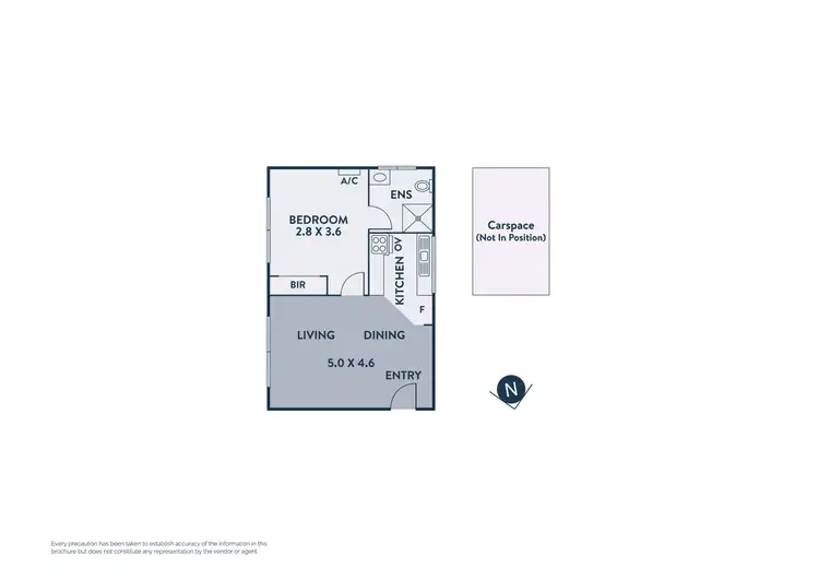 Floorplan of Homely apartment listing, 7/58 Gillies Street, Fairfield VIC 3078