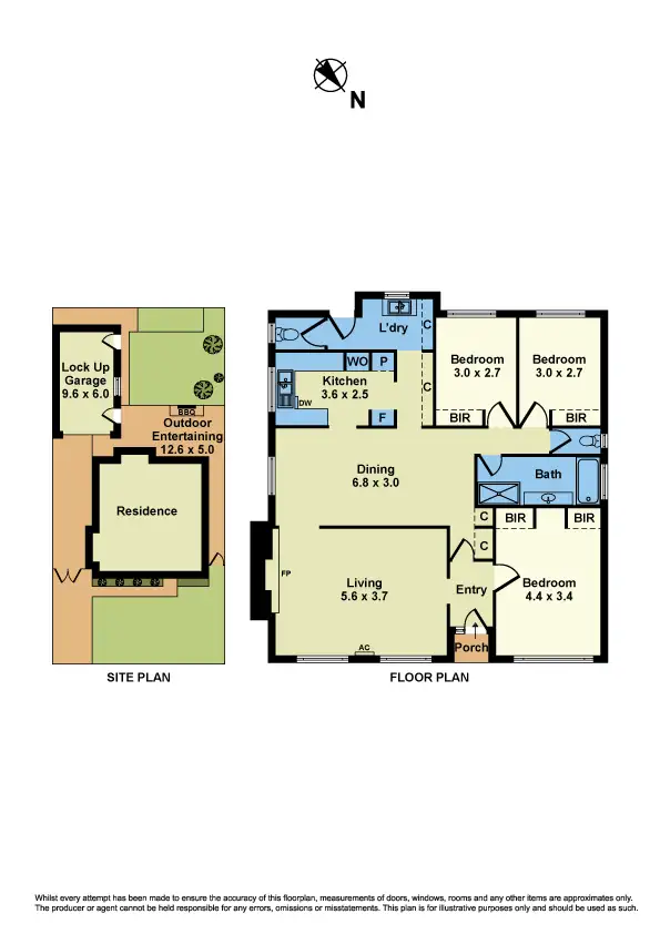 Floorplan of Homely house listing, 23 Revell Crescent, St Albans VIC 3021