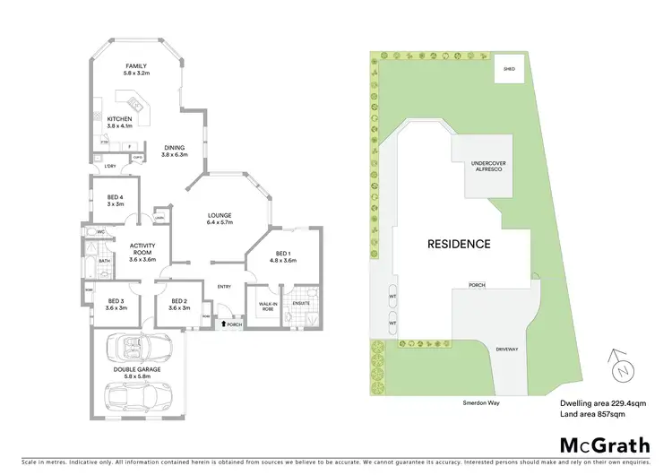 Floorplan of Homely house listing, 25 Smerdon Way, Glass House Mountains QLD 4518