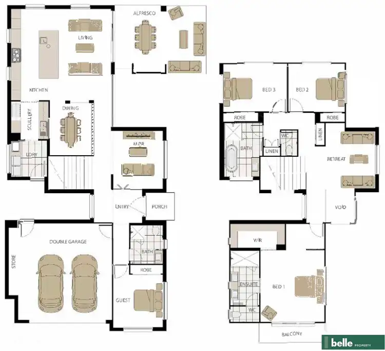 Floorplan of Homely house listing, 62 Brookbent Road, Pallara QLD 4110