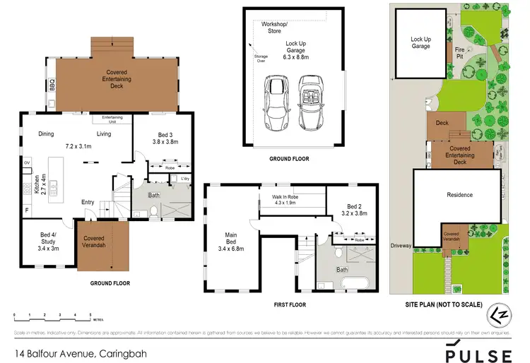 Floorplan of Homely house listing, 14 Balfour Avenue, Caringbah NSW 2229