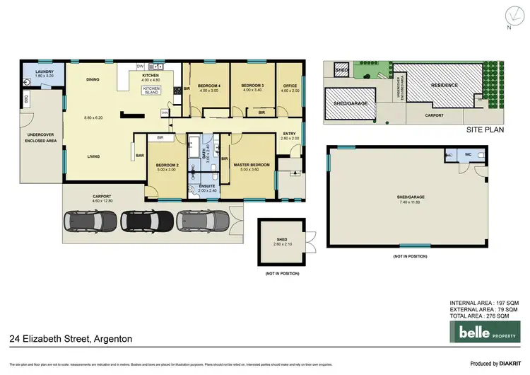 Floorplan of Homely house listing, 24 Elizabeth Street, Argenton NSW 2284