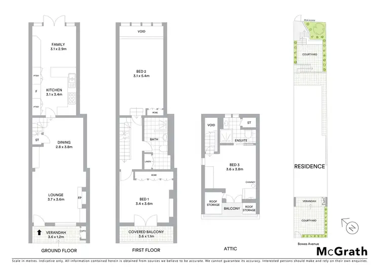 Floorplan of Homely house listing, 24 Bowes Avenue, Edgecliff NSW 2027