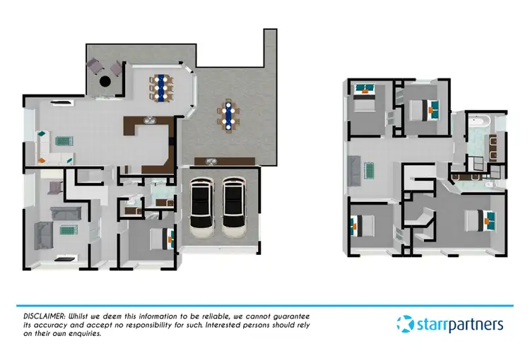Floorplan of Homely house listing, 6 Capri Place, Erskine Park NSW 2759