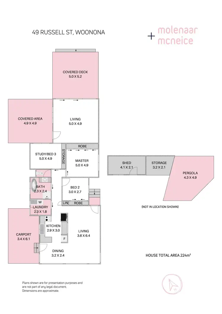 Floorplan of Homely house listing, 49 Russell Street, Woonona NSW 2517
