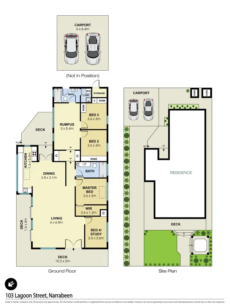 Floorplan of Homely house listing, 103 Lagoon Street, Narrabeen NSW 2101