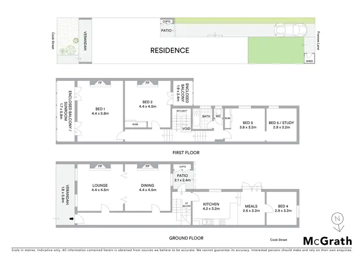 Floorplan of Homely house listing, 40 Cook Street, Randwick NSW 2031