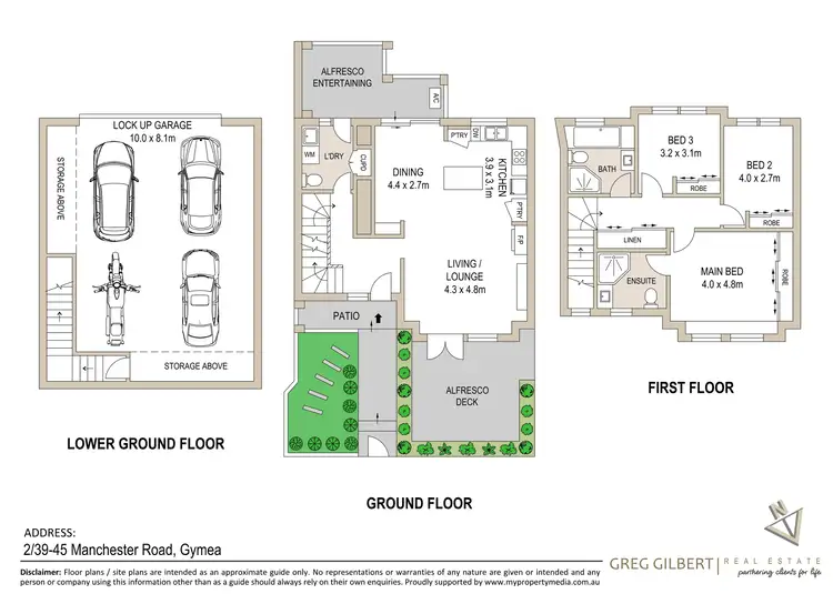 Floorplan of Homely townhouse listing, 2/39-45 Manchester Road, Gymea NSW 2227
