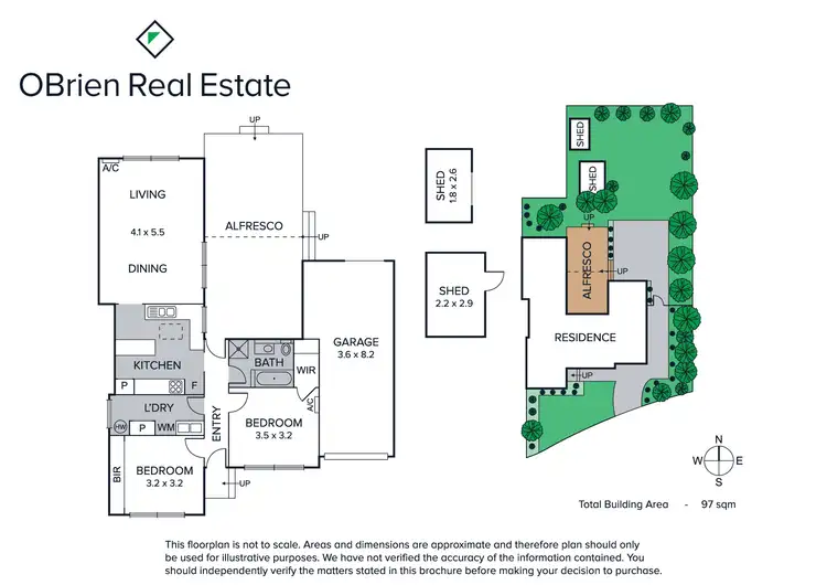 Floorplan of Homely townhouse listing, 2/16 Francis Street, Mordialloc VIC 3195