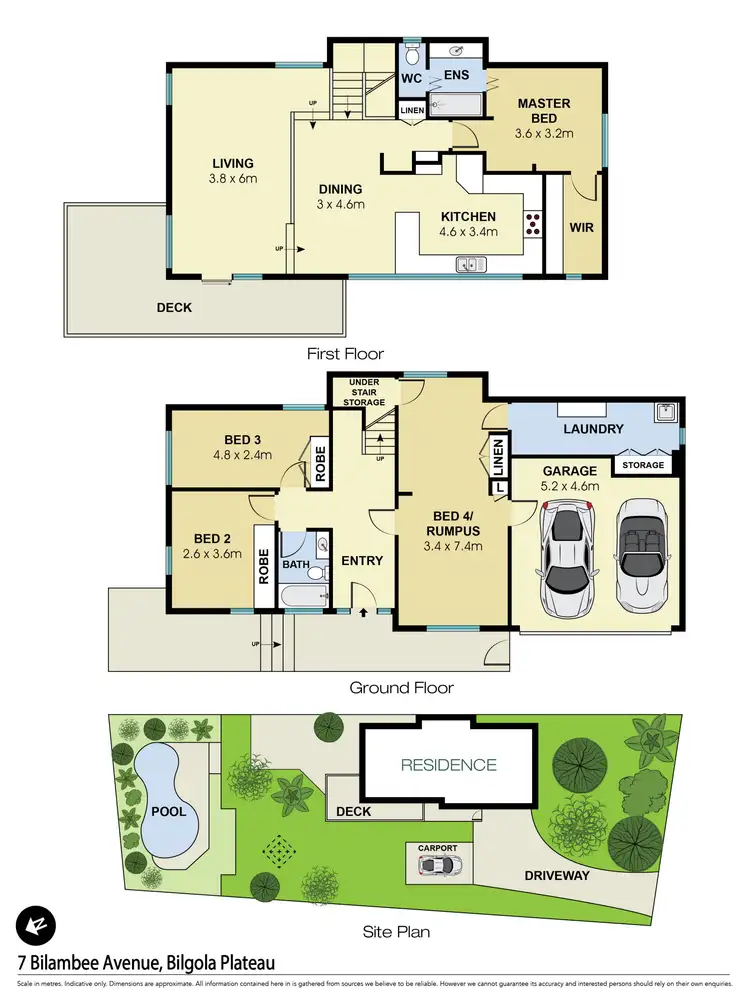 Floorplan of Homely house listing, 7 Bilambee Avenue, Bilgola Plateau NSW 2107