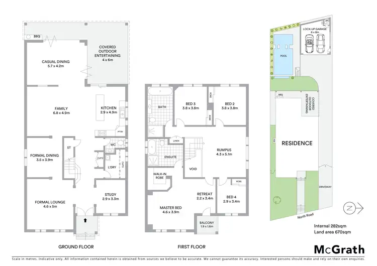 Floorplan of Homely house listing, 134 North Road, Eastwood NSW 2122