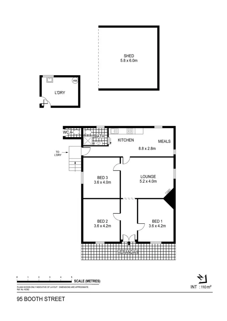 Floorplan of Homely house listing, 95 Booth Street, Golden Square VIC 3555