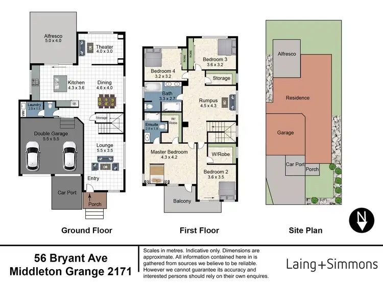 Floorplan of Homely house listing, 56 Bryant Avenue, Middleton Grange NSW 2171