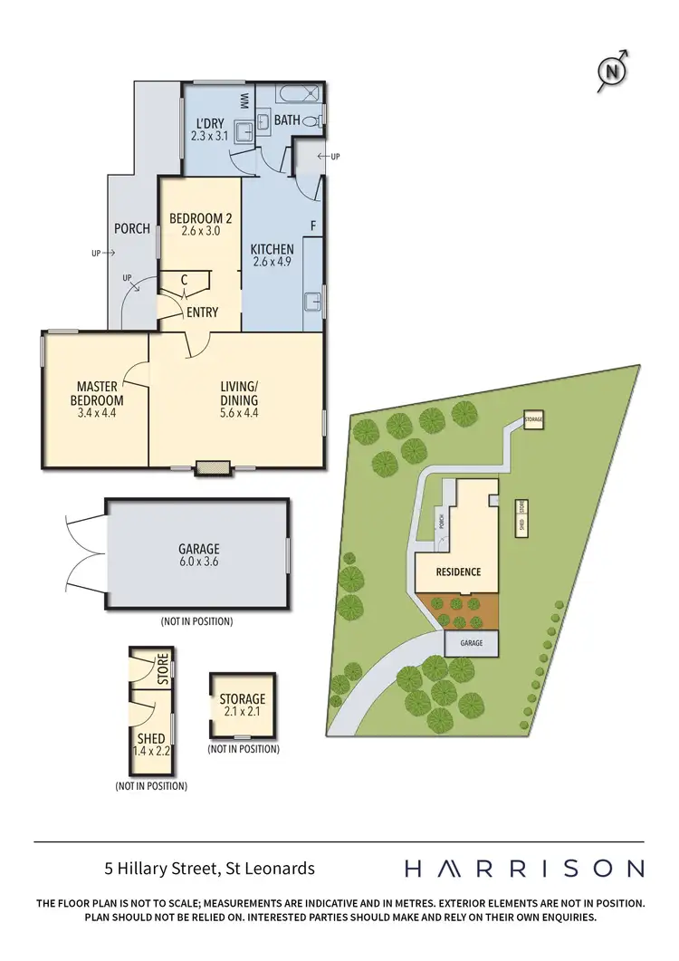 Floorplan of Homely house listing, 5 Hillary Street, St Leonards TAS 7250