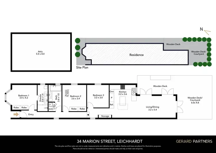 Floorplan of Homely house listing, 34 Marion Street, Leichhardt NSW 2040