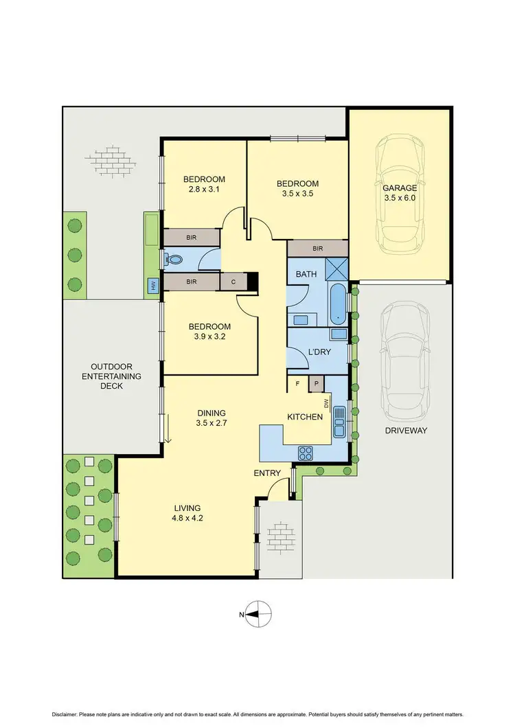 Floorplan of Homely unit listing, 6/6 Devon Road, Pascoe Vale VIC 3044