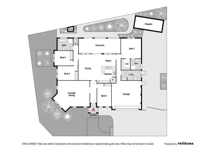 Floorplan of Homely house listing, 1 Adina Court, Jerrabomberra NSW 2619