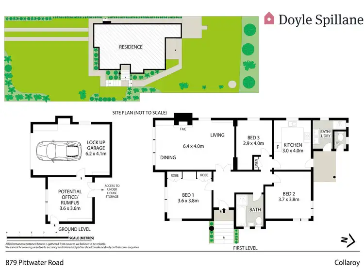 Floorplan of Homely house listing, 879 Pittwater Road, Collaroy NSW 2097