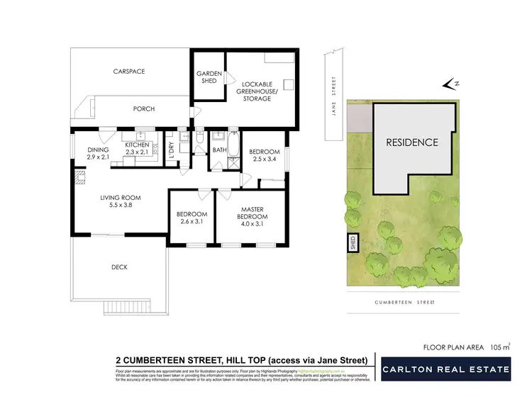 Floorplan of Homely house listing, 2 Cumberteen Street (via Jane) Street, Hill Top NSW 2575
