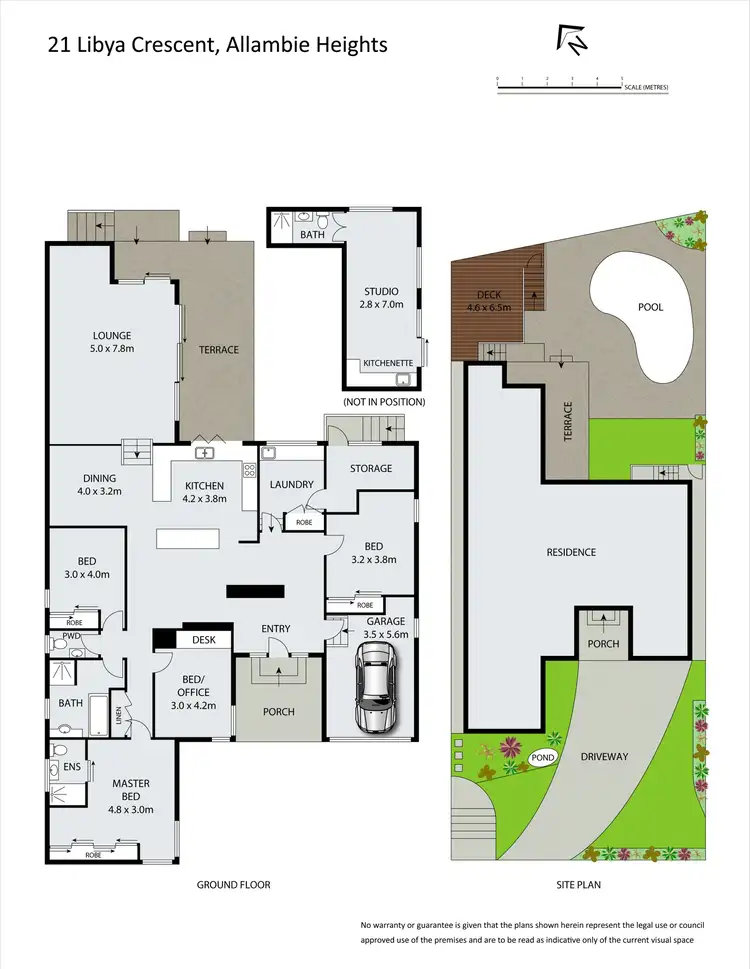 Floorplan of Homely house listing, 21 Libya Crescent, Allambie Heights NSW 2100