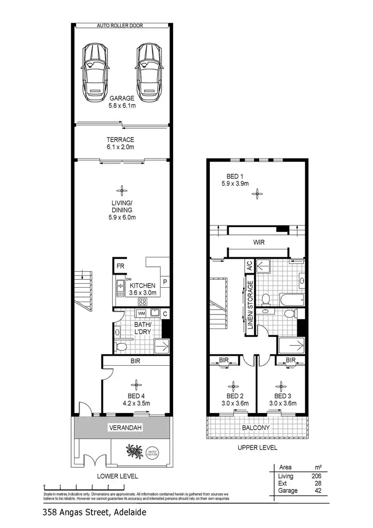 Floorplan of Homely house listing, 358 Angas Street, Adelaide SA 5000